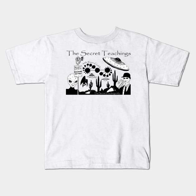 High Strangeness Kids T-Shirt by thesecretteachings